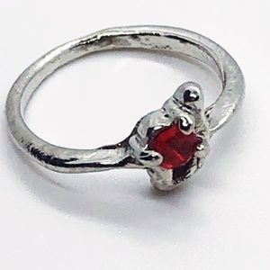 🔥HOT SALE🔥 Red Rhinestone Fashion Ring 3 1/2